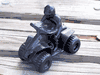 ATV Rider Handcrafted from Coal by Kentucky Artisans ATV Rider Handcrafted from Coal by Kentucky Artisans