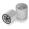 Biker's Choice Chrome Oil Filter For Harley Davidsons