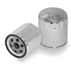 Biker's Choice Chrome Oil Filter For Harley Davidsons