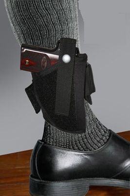 Black Nylon Undercover Ankle Holster