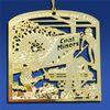 Brass Coal Miner Ornament