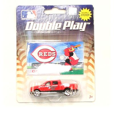Cincinnati Reds Upper Deck Collectilbe Diecast 1:87 Scale Fan Truck With Sticker