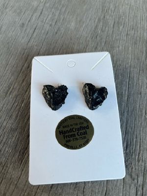 Primitive Heart Earrings