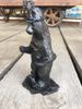 Coal Miner Bear Handcrafted from Coal