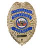 Deluxe "Concealed Weapons Permit" Badge Gold Plate Deluxe "Concealed Weapons Permit" Badge Gold Plate