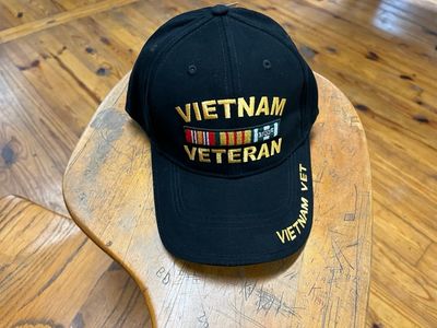 Deluxe Low Profile Vietnam Veteran Insignia Cap