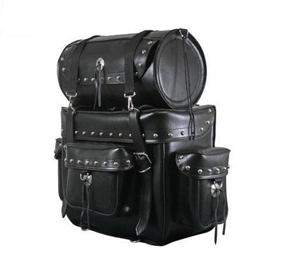 Deluxe Motorcycle Touring Pack with Studs