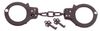 Double Lock Quality Steel Black Handcuffs Double Lock Quality Steel Black Handcuffs