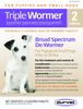 Durvet Triple Wormer For Puppies and Small Dogs 6 lbs to 25 lbs