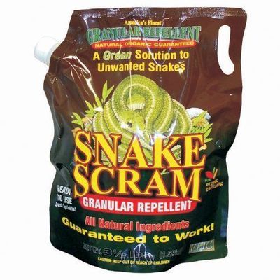 Eco-Friendly Snake Scram Granular Snake Repellent 3 1/2 lbs Naphthalene Free