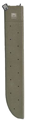 G.I. Type Black  Plastic  18" Machete Sheath With Sharpener