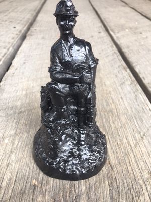Modern Miner  Handcrafted and Made in Kentucky from Coal 
