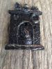 Handcrafted from Coal and made in Kentucky Christmas Fireplace Tree Ornament 