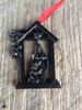 Handcrafted from Coal and made in Kentucky Manger Christmas Tree Ornament 