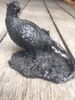 Handcrafted from coal Pheasant Figurine