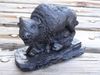 Handcrafted in Kentucky Made From Coal Buffalo Figurine 