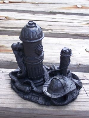 Handcrafted from Coal Fire Hydrant