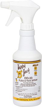 Happy Jack DD-33 Flea-Tick Spray (16 oz.)