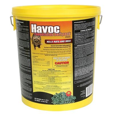 Havoc  40 2 Pack Pellets Rodenticide