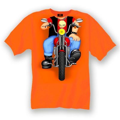 Headless Boy Biker Toddler Tee