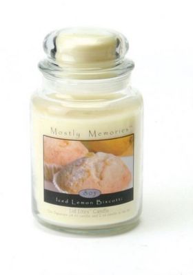 Iced Lemon Biscotti 2 in 1 Jar Candle 18oz