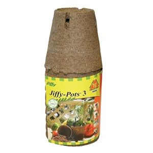 Jiffy 3" Round Peat Pots 10-Pack