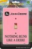 John Deere Pink Single Light Switch Metal Plate Cover