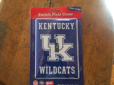 Kentucky Wildcats Light Switch Covers (single) Plates