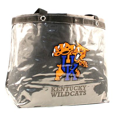 Kentucky Wildcats Tote - SEE ALL Clear - 22"x8"x14" Heavyweight Tote