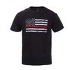  Kids Thin Red Line Flag T-Shirt
