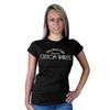 Ladies Biker/Motorcycle T-Shirt "They Aren't Fake They Are Custom Parts"