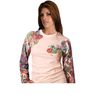 Ladies Tattoo Sleeves Sublimation Long Sleeve Tee