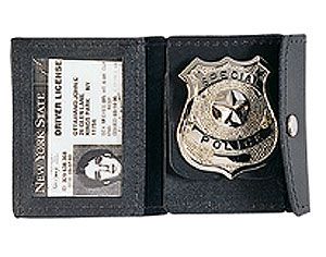 Leather I.D. and Badge Holder