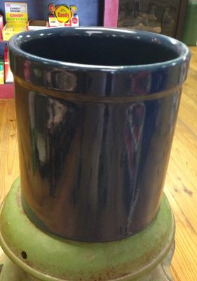 Midnight Blue One Gallon Crock