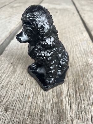 Poodle Handcrafted Made from Coal by Kentucky Artisans