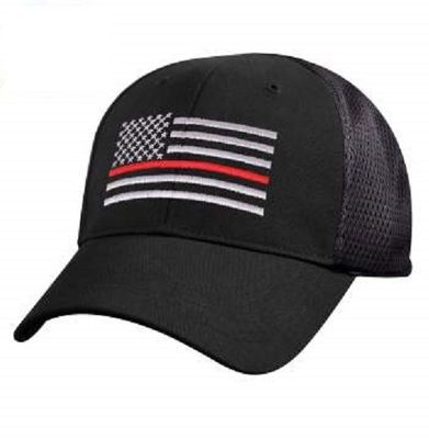 Mesh Back Thin Red Line Tactical Cap