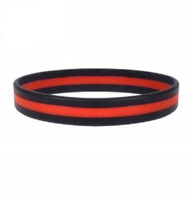 Thin Red Line Wristband 9"