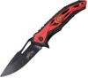Fire Linerlock A/O Red Master USA