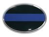 Police Chrome Metal Emblem