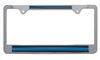 Police Thin Blue Line Metal License Plate Frame