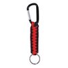 Thin Red Line Keychain With Carabiner
