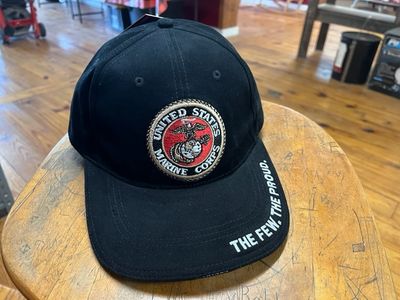 Deluxe Low Profile Cap With USMC Eagle, Globe & Anchor Logo