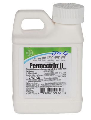 Bayer Permectrin II Insecticide 8 oz Concentrate