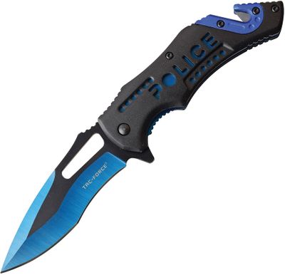 Tac Force Police Linerlock Assisted Opening Knife