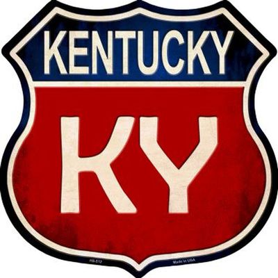 Kentucky Shield  Highway Sign 