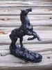 Handcrafted Wild Mustang Horse Made from Coal by Kentucky Artisans