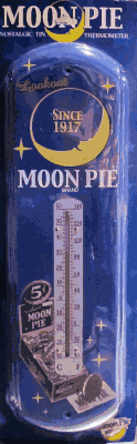 Moon Pie Indoor/Outdoor Thermometer