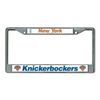 New York Knicks NBA Chrome Auto License Plate Frame Cover