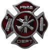 Firefighter Maltese Cross Lapel Pin
