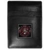 Leather Money Clip/Cardholder - Fire Fighter